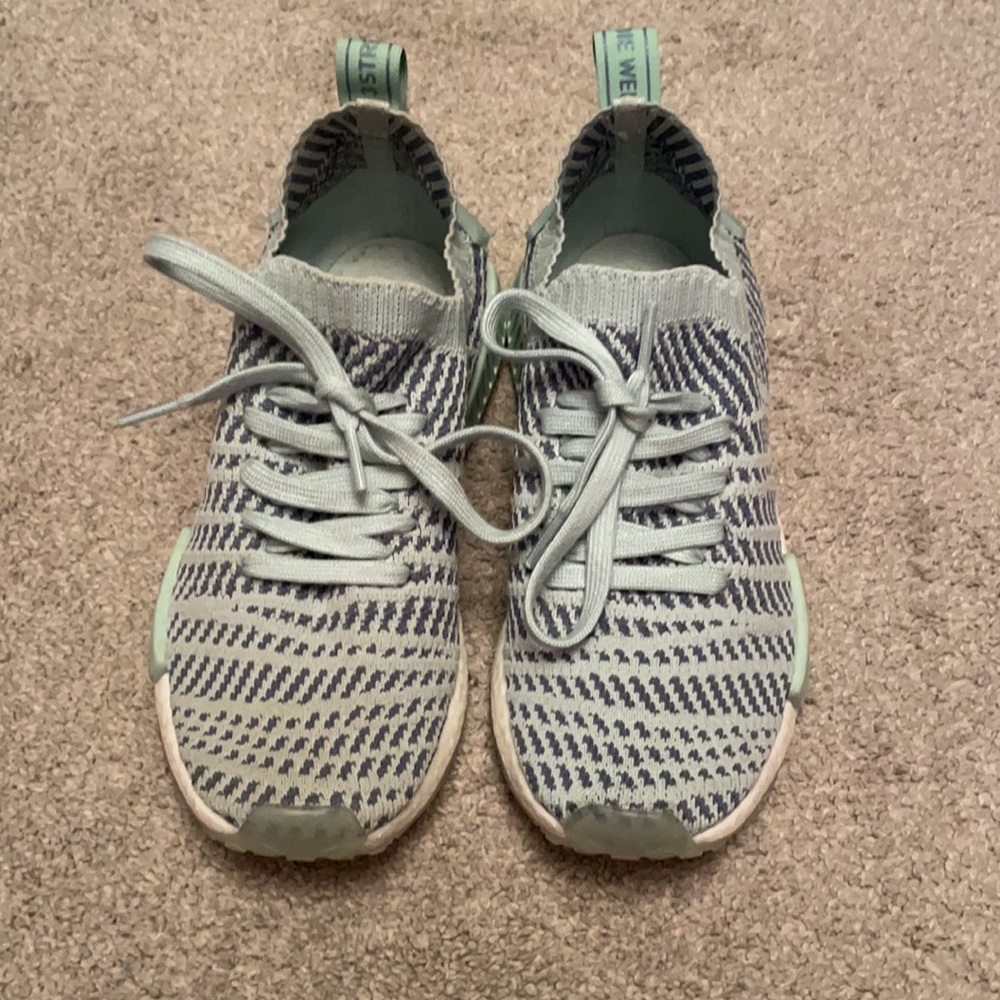 adidas blue tennis shoes
